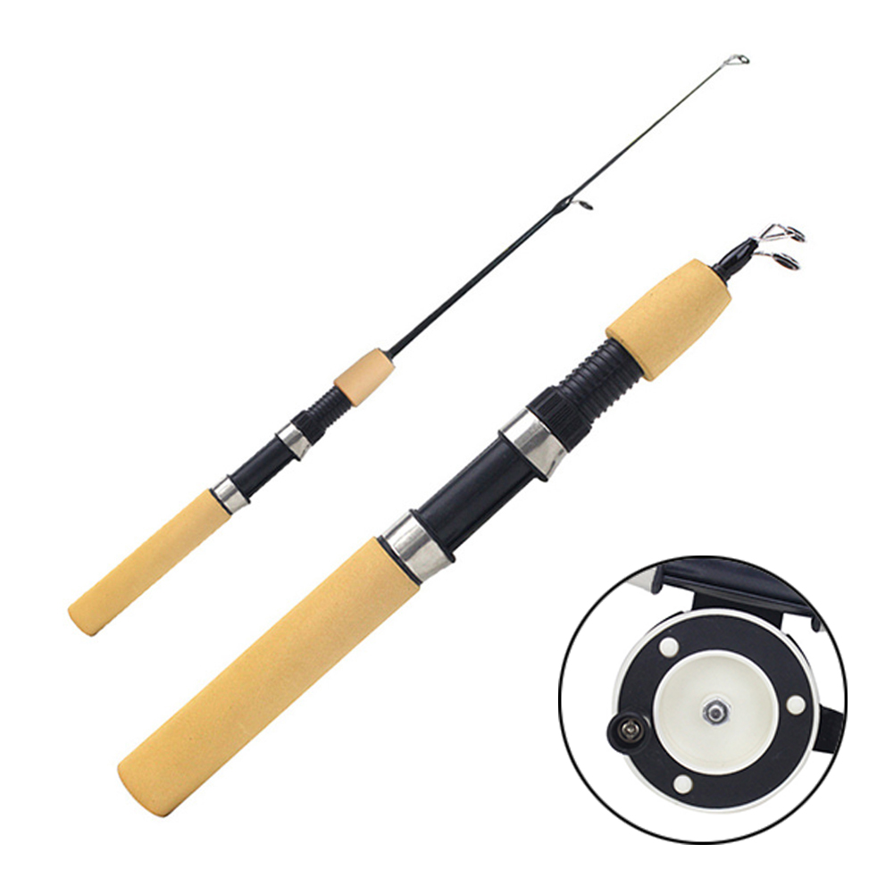 Ice Fishing Reel - Canne à pêche sur glace portable,