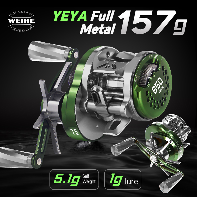 Trolling Reel - WEIHE 1 pièce 156g Moulinet de