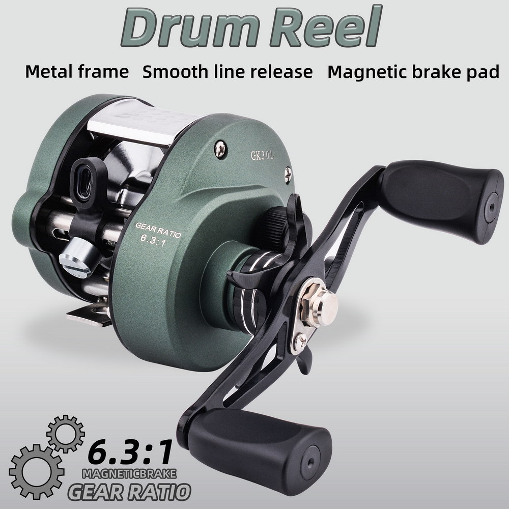 Trolling Reel - Nouvelle Moulinette de Pêche Tout Métal