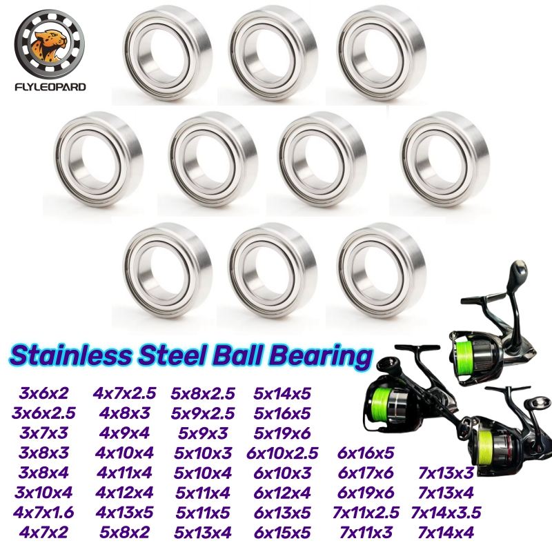 Reel Handle - 10 roulements en acier inoxydable SMR85ZZ