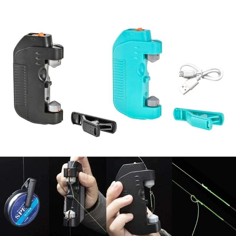 Electric Reel - Ligne de pêche électrique noueur aide