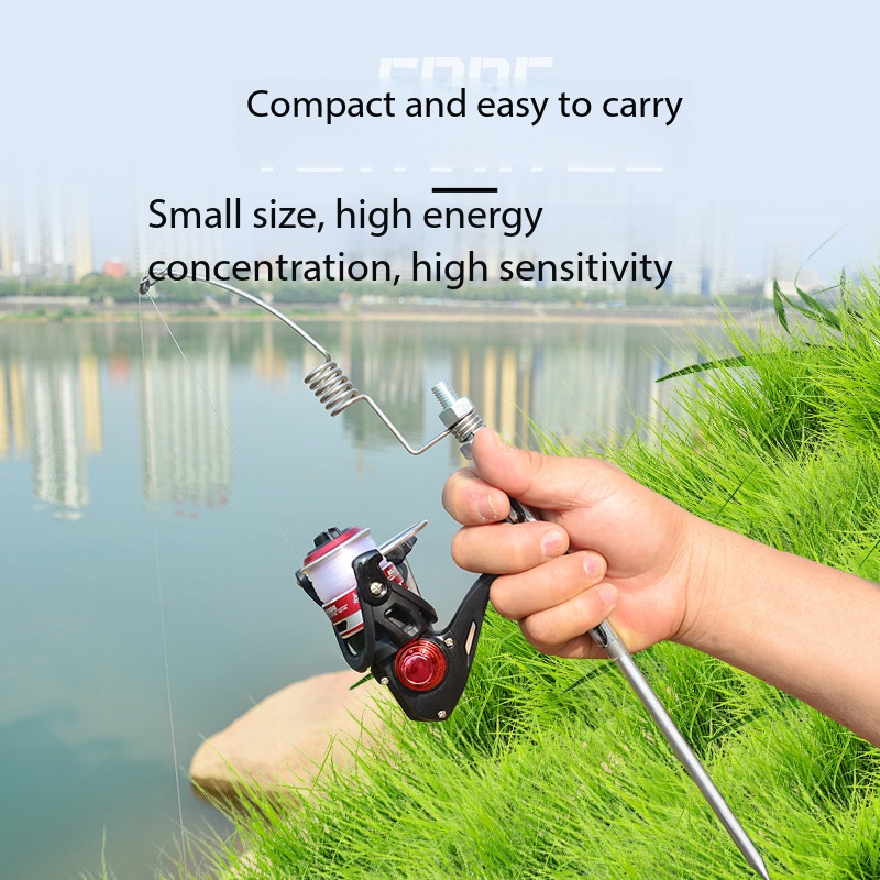 Canne à pêche à ressort mini p - Ice Fishing Reel avis et prix