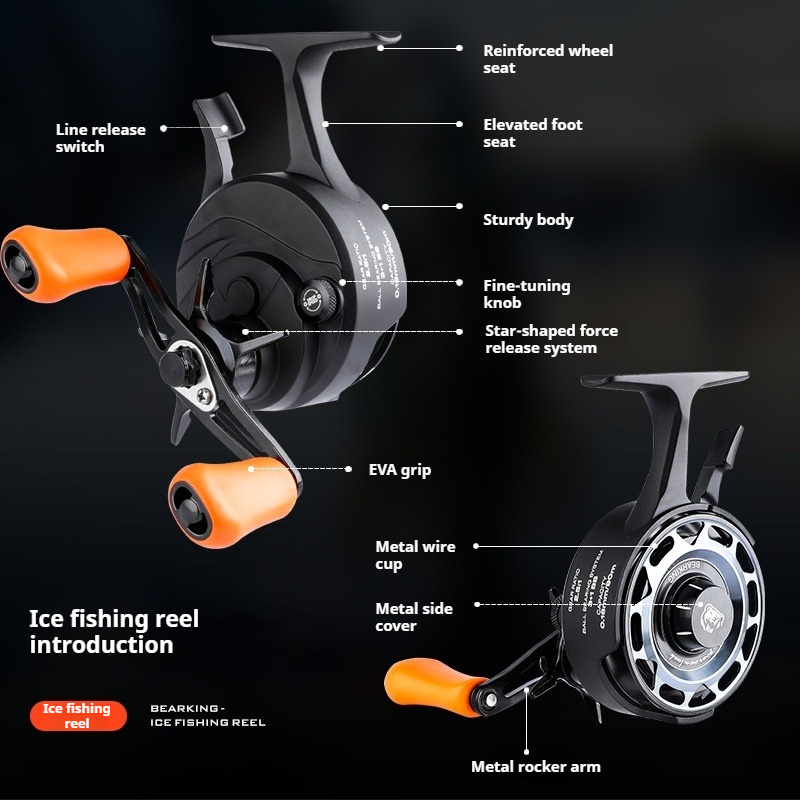 Moulinet de pêche sur glace d' - Ice Fishing Reel avis et prix